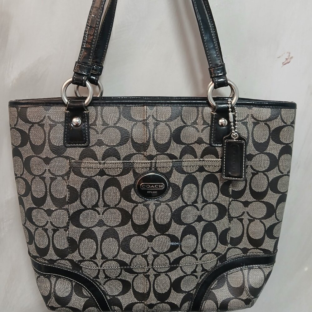 Coach Monogram Tote